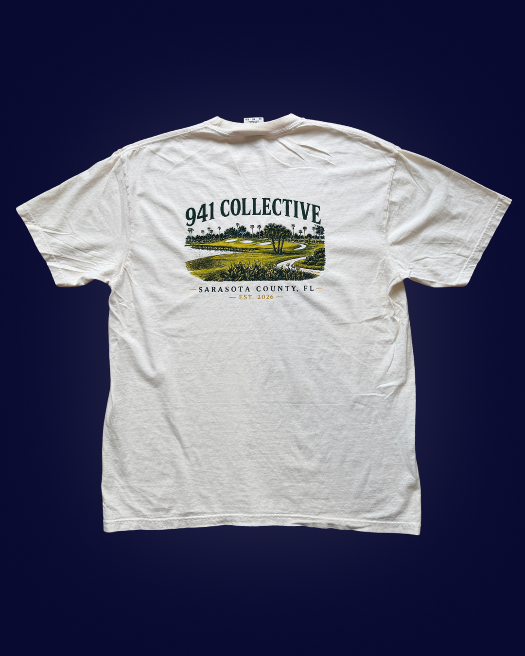 941 Golf Tee — back
