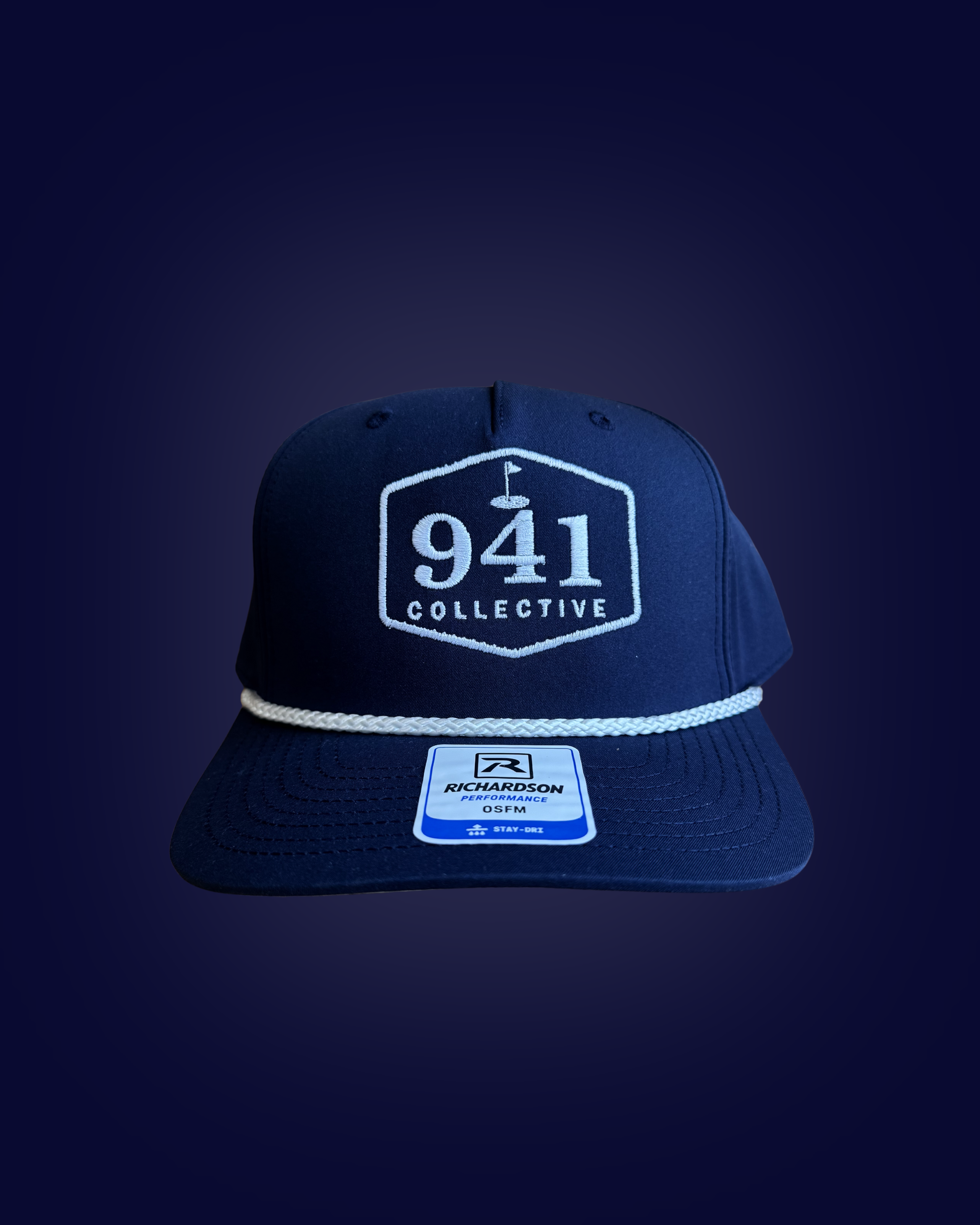 941 Golf Rope Hat — Navy