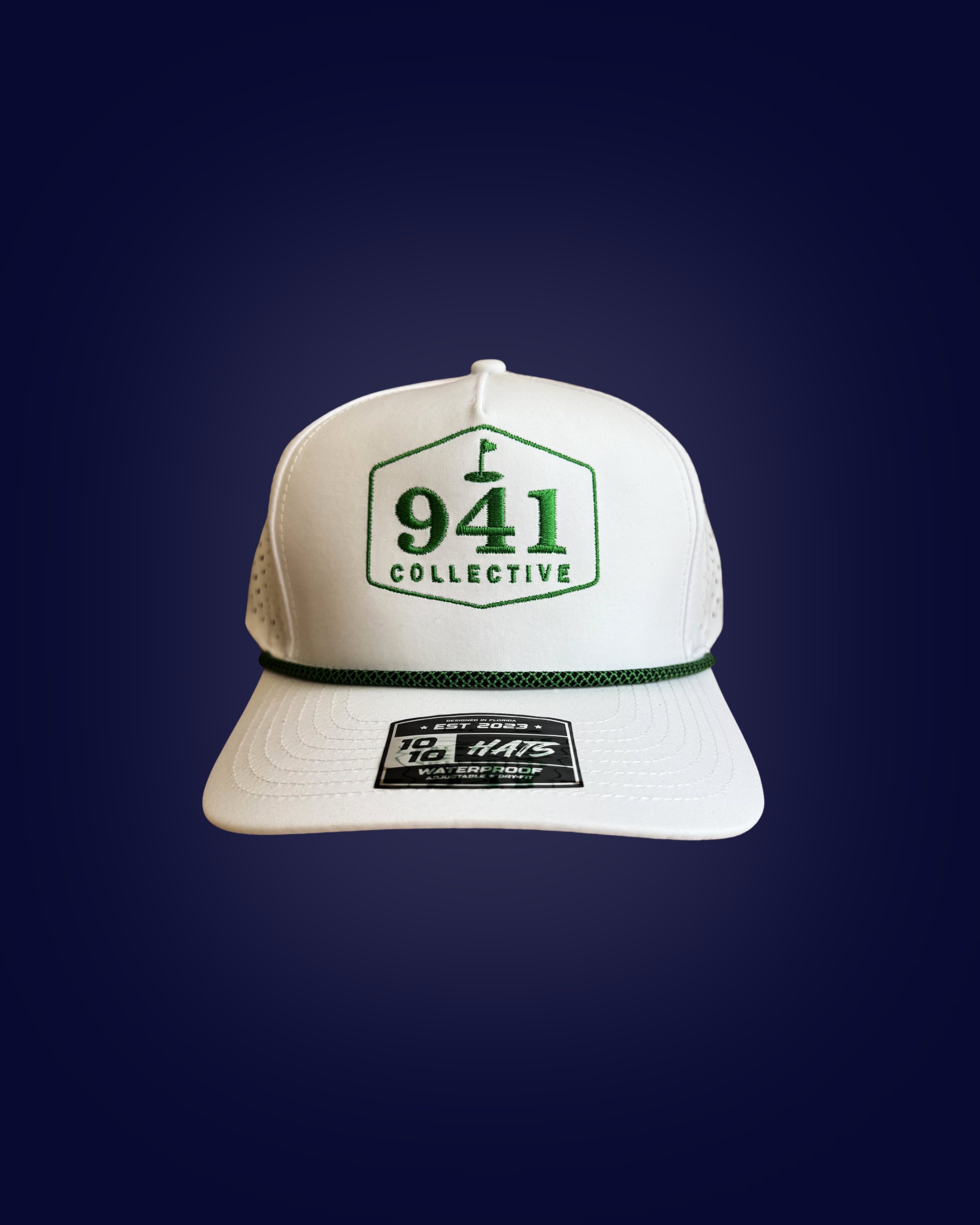 941 Golf Rope Hat — White